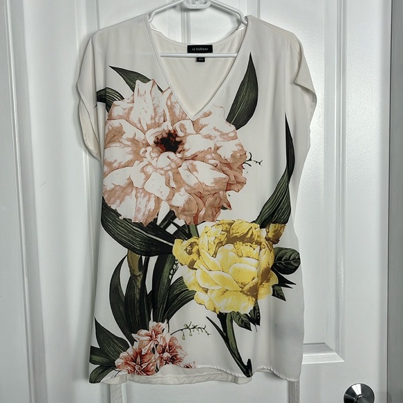 Le Chateau Floral Blouse | Size M - Picture 1 of 8